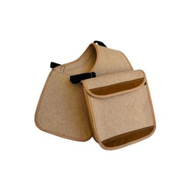 Imagem de Alforge Bornal Pra Selas E Arreios Lona Impermeável Grossa - Selaria F