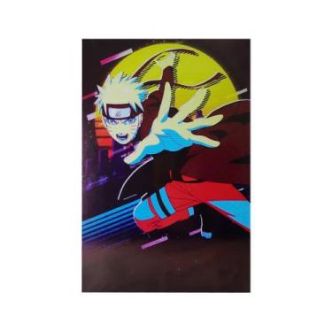 Imagem de Quadro Decorativo Naruto 30x20 Mdf Madeira Adesivada - ATACADÃO DO ART