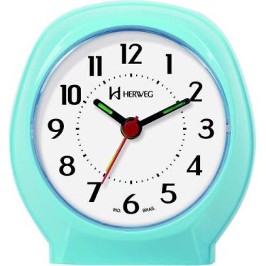 Imagem de Despertador Quartz Azul Baby 2634 - Herweg