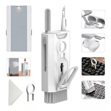 Imagem de Kit Escova De Limpeza Multiuso 8x1fone Ouvido Teclado Mouse TOP RIO