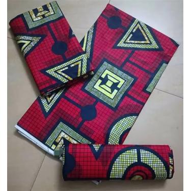 Imagem de Tecido Africano Cera Real Estampa Dourada Soft Pagne Ankara Material de Algodão Prata Nigeriana Gana para Festa de Casamento Vestido para Costurar (conforme a imagem-20)