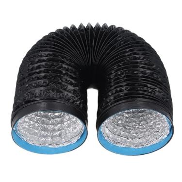 Imagem de Duto de Exaustão de Ventilação de 7 Polegadas Mangueira de Folha de Alumínio Duto de Ar Isolado Flexível para Salas de Cultivo de Exaustão de Estufas