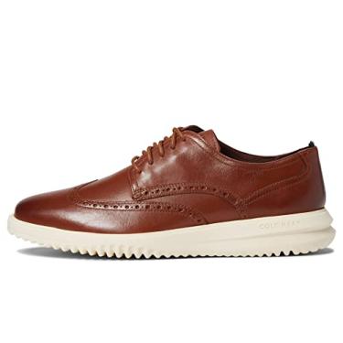 Imagem de Cole Haan Oxford masculino original Grand Shortwing, Bronze britânico/marfim, 10 Wide