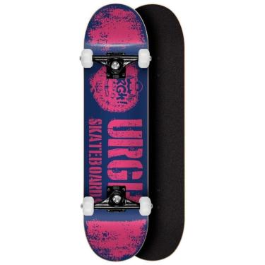 Imagem de Skate Montado Profissional Urgh Marfim 8 Spray Marinho