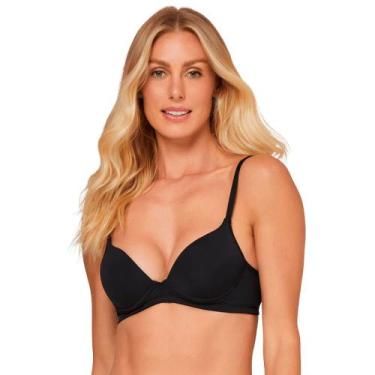 Imagem de Sutiã Meia Taça Liebe 103009 Sustentare, Preto, 42
