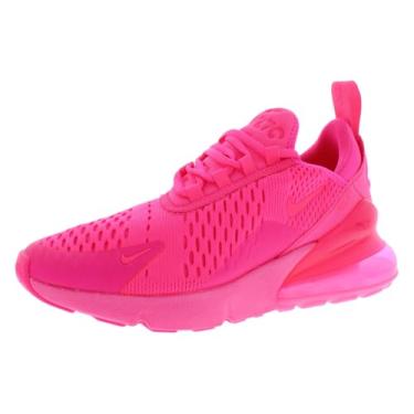 Imagem de Nike Tênis feminino WMNS Air Max 270 AH6789 100 Branco/Preto, Rosa hiper/rosa - branco, 6