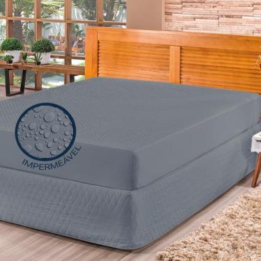 Imagem de Capa de Colchão Impermeável Super King c/ 4 Camadas de Proteção - Loja