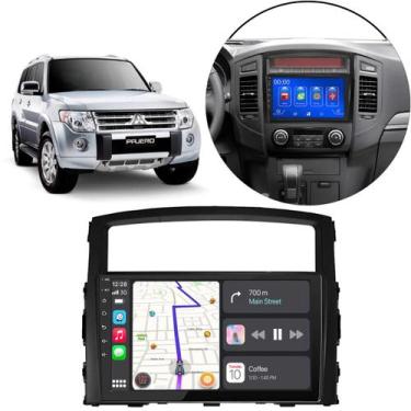 Imagem de Kit Multimidia Carplay Android Auto Pajero Full 08 09 10-21 - E-Connec