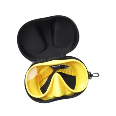 Imagem de kowaku Máscara de Faciving Máscara Os óculos de natação acessórios flexíveis Óculos de mergulho confortáveis ​​Óculos de mergulho para fotografia piscina de , Amarelo