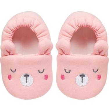 Imagem de Pantufa Infantil Antiderrapante Super Macia Tamanho 20/21 Buba
