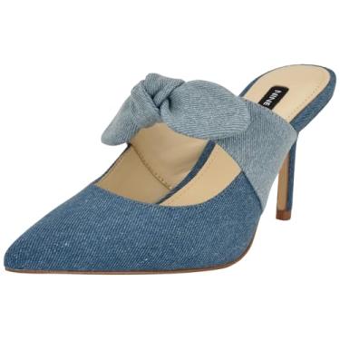 Imagem de Nine West Demmure Pump feminino, Jeans azul 420, 34