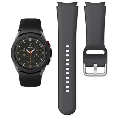 Imagem de Pulseira de silicone para Samsung Galaxy Watch 4/5 - preto clássico