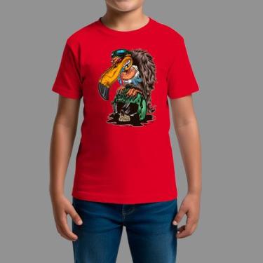 Imagem de Camisetas Infatil Streetwear Casual Moda De Rua Gola Redonda Tuc Asas 