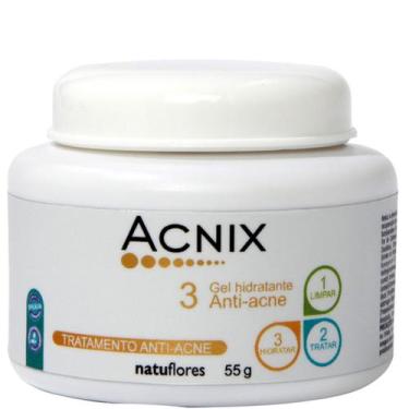 Imagem de Gel hidratante antiacne  acnix  55g natuflores