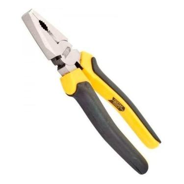 Imagem de Alicate Universal 8  Cabo Emborrachado Aço Carbono 20cm - FERTAK