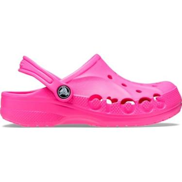 Imagem de Sandália crocs baya clog kids electric pink - 25