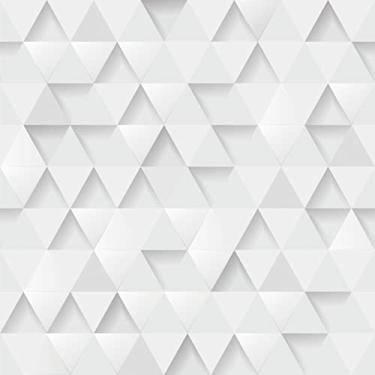 Imagem de Papel De Parede Adesivo Lavável Cinza Geométrico Triângulo 5m