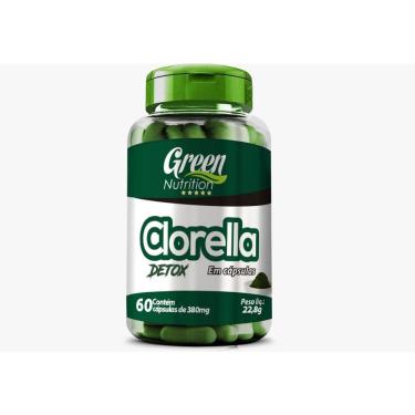 Imagem de Clorella 380MG 60CAPS green nutrition
