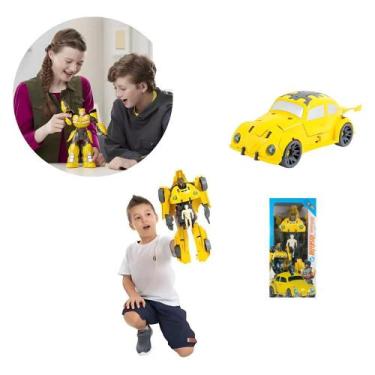 Imagem de Carrinho Robô Super Guardiões Brinquedo Educativo que Estimula Imagina