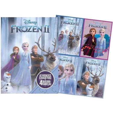 Imagem de Escolha seu tema - livro + quebra-cabeça - aprender brincando - RIDEEL