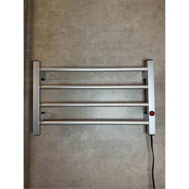 Imagem de Toalheiro Aquecido De 4 Barras Toalheiro Pequeno(220V,PRATA)