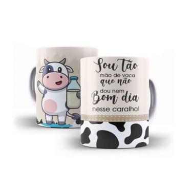 Imagem de Caneca Porcelana Coleção Vaca Louca 03 - Villa Caneca