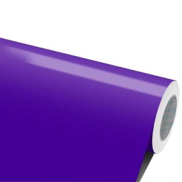 Imagem de Adesivo Geladeira Fogão Móveis Armário Box - Violeta 1m - Jhow Adesivo