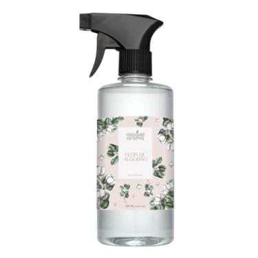 Imagem de Água Perfumada Odorizante de Ambiente e Tecidos Lençois 500ml (Com Borrifador, Flor de Algodão)