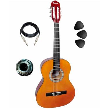 Imagem de Violão Eletroacústico Giannini N6 Natural Nylon