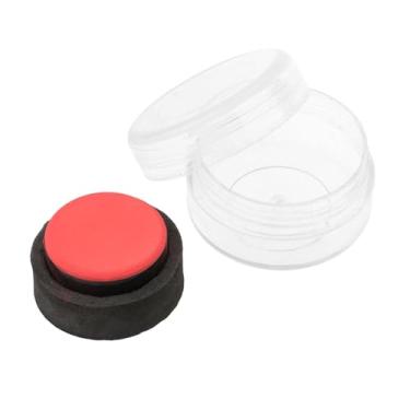 Imagem de UGPLM Acessórios de giz para taco de sinuca, prático, portátil, para uso em torneios, giz de bilhar para clube, Vermelho