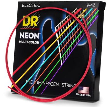 Imagem de DR Strings Cordas de guitarra elétrica HI-DEF NEON (NMCE-9)