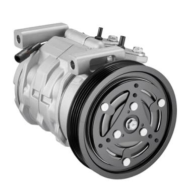 Imagem de SYKRSS Compressor A/C de ar condicionado 78385 com embreagem compatível com Chevrolet Tracker 2.0L 1999-2003, compatível com Suzuki Vitara 1.6L 2.0L 1999-2003