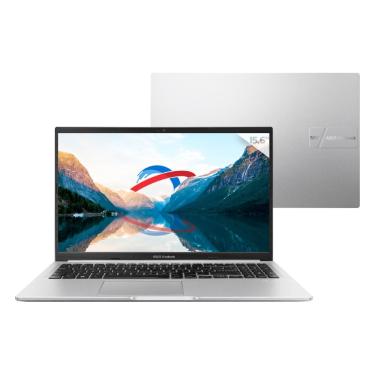 Imagem de Notebook Asus Vivobook 15 M1502YA-NJ494 - Ryzen 7 7730U, 8GB, 512GB, Tela 15.6 FHD, Linux - Prata