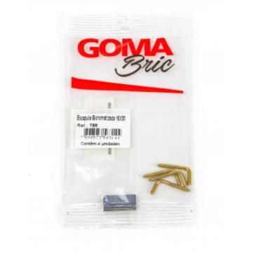 Imagem de Kit Parafuso Escapula Bicromatizada Goma 16x30 com 4 Peças