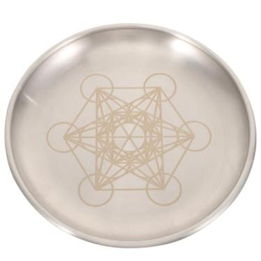 Imagem de COHEALI Prato De Altar, Suporte Para Velas, Queimador Incenso Ritual, Tigela Oferenda, Bandeja Decorativa Suprimentos Tarô Wiccan, Bruxaria
