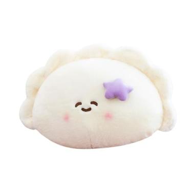 Imagem de Generic Travesseiro de pelúcia fofo de bolinho de massa, brinquedo de pelúcia engraçado, brinquedo de comida de pelúcia, almofada para cadeira de sofá, Padrão de Estrela