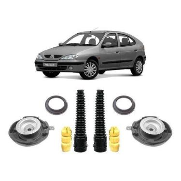 Imagem de 2 Kit Batente Coxim Rolamento Dianteiro Megane 2004 2005 06 - QualyKit