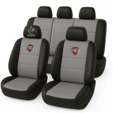Imagem de Capa De Banco Couro Automotivo Fiat Toro Argo Cronos Pulse - TK