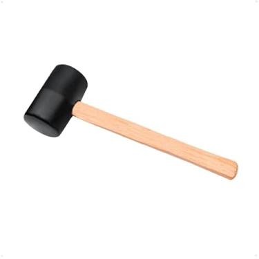 Imagem de Martelo de Borracha com borracha sintética com cabo compósito de carbono: 490 mm (borracha sintética com cabo fibra de vidro, 450 mm)