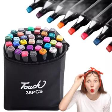 Imagem de Estojo Kit 36 Canetinhas Marcadores Pintura Bobbie Goods - LOJA 1 atua