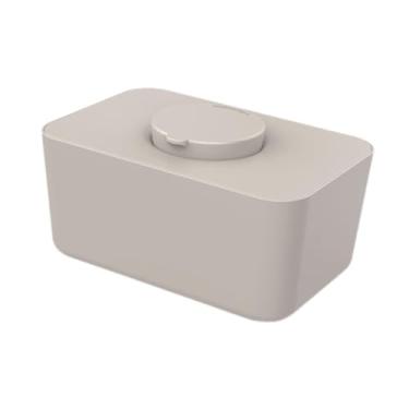 Imagem de ＫＬＫＣＭＳ Dispensador de lenços umedecidos, dispensador de lenços faciais, elegante, versátil, prático, porta-guardanapos, caixa de para carro, escritório, sala, Marrom