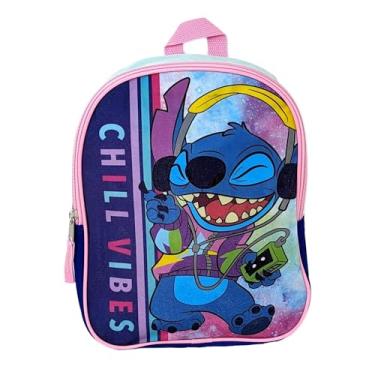 Imagem de Bioworld Mini mochila Stitch 28 cm - Chill Vibes