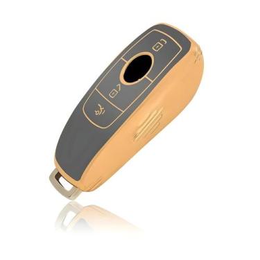 Imagem de Capa De Chave Inteligente Mercedes Benz Classe a C E S G Em TPU Macio 