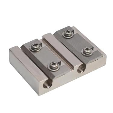 Imagem de Colaxi Carretéis de cravelhas para violino, barbeador, ferramenta para fazer violino, cravelhas de afinação, acessórios de metal para instrumentos musicais, Prata