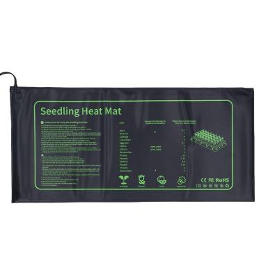 Imagem de POCREATION 2 Pacote de Aquecimento de Mudas, Tapete de Calor da Planta para Planta Inicial PVC IPX7 Ponto de Aquecimento Hidropônico Quente para Partida de Semente de (Plugue da UE 220V)