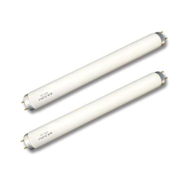 Imagem de Lâmpada fluorescente branca macia F14T12 14 Watt K&B 3000K lâmpada branca quente, tubo T12 de 37,5 cm, base de dois pinos G13, substituição para luz de banheiro e cozinha