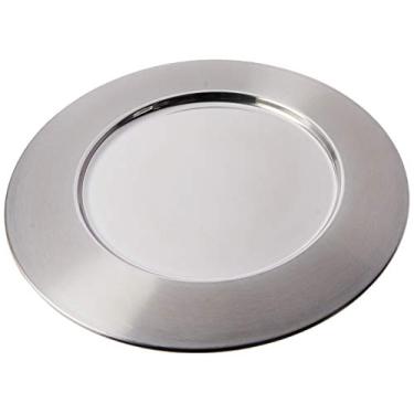 Imagem de Sousplat De Aço Inox Prime 33cm Lyor Prata No Voltagev