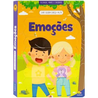 Imagem de Livro - Livro Quebra-Cabeca Palito: Emoções