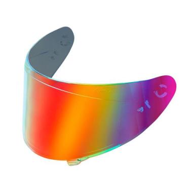 Imagem de Viseira asx v18b revo fume rainbown - ASX Capacetes