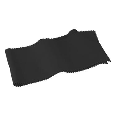 Imagem de QANYEGN Capa de poeira de teclado de piano, capa de teclas de piano, 88 teclas de teclado eletrônico Tapas anti -pó para teclado eletrônico, piano digital (Black)